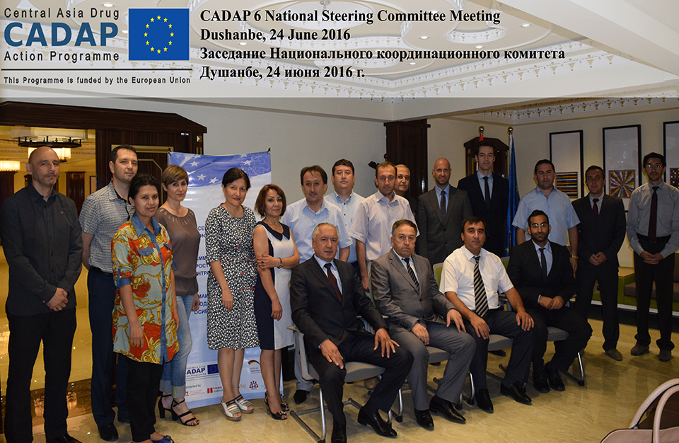 Заседание Национального координационного комитета.Душанбе, 24 июня 2016 г.